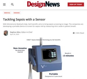 Vail Scientific sepsis detection in the news